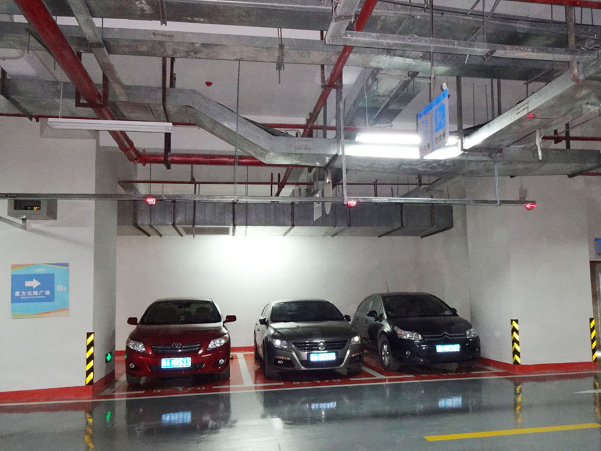 停車場車位引導系統的方式介紹